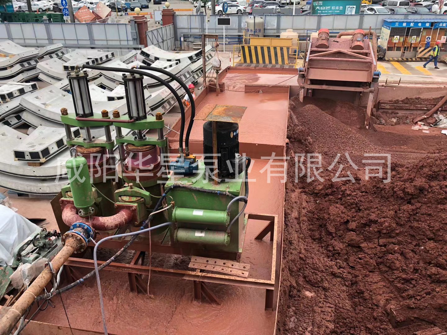 廣州地鐵建設(shè)盾構(gòu)泥漿處理2
