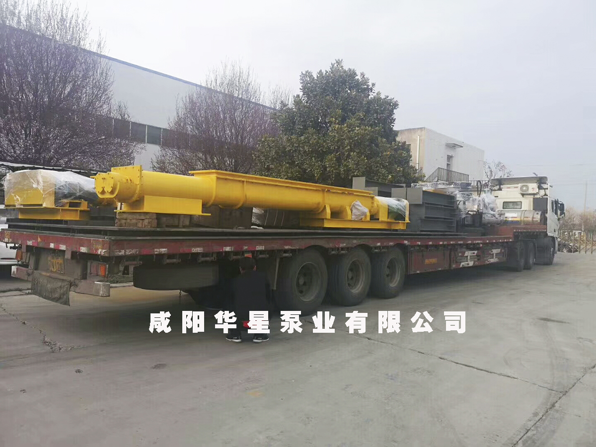 華星粘稠物料輸送泵發貨1